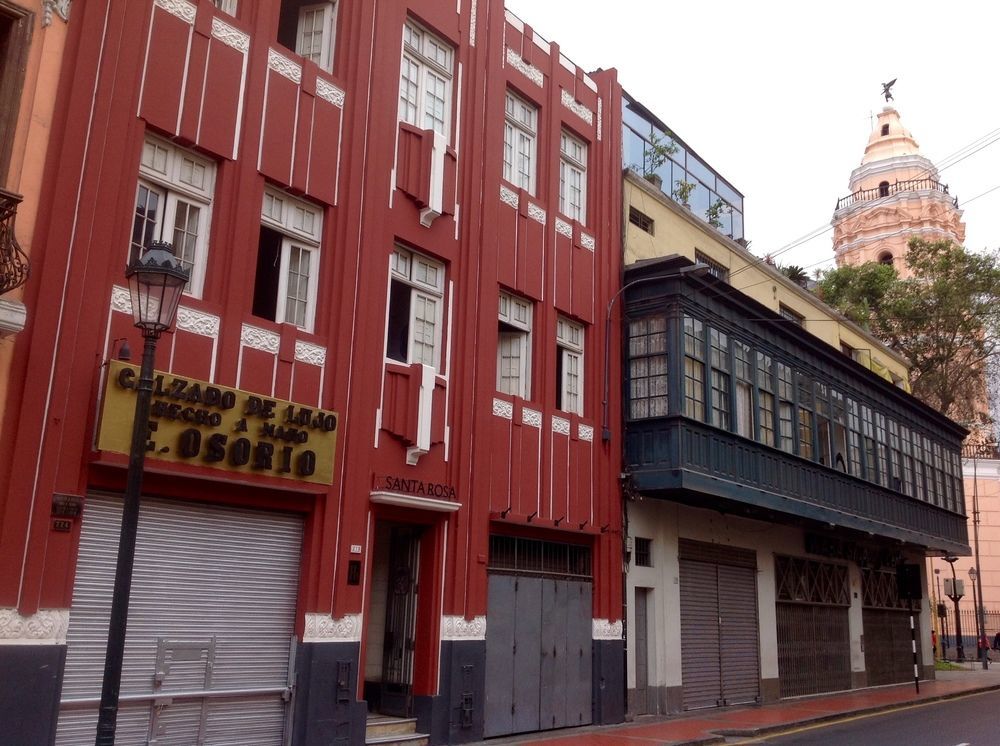 Hospedaje Santa Rosa- Centro Historico Lima Exterior photo